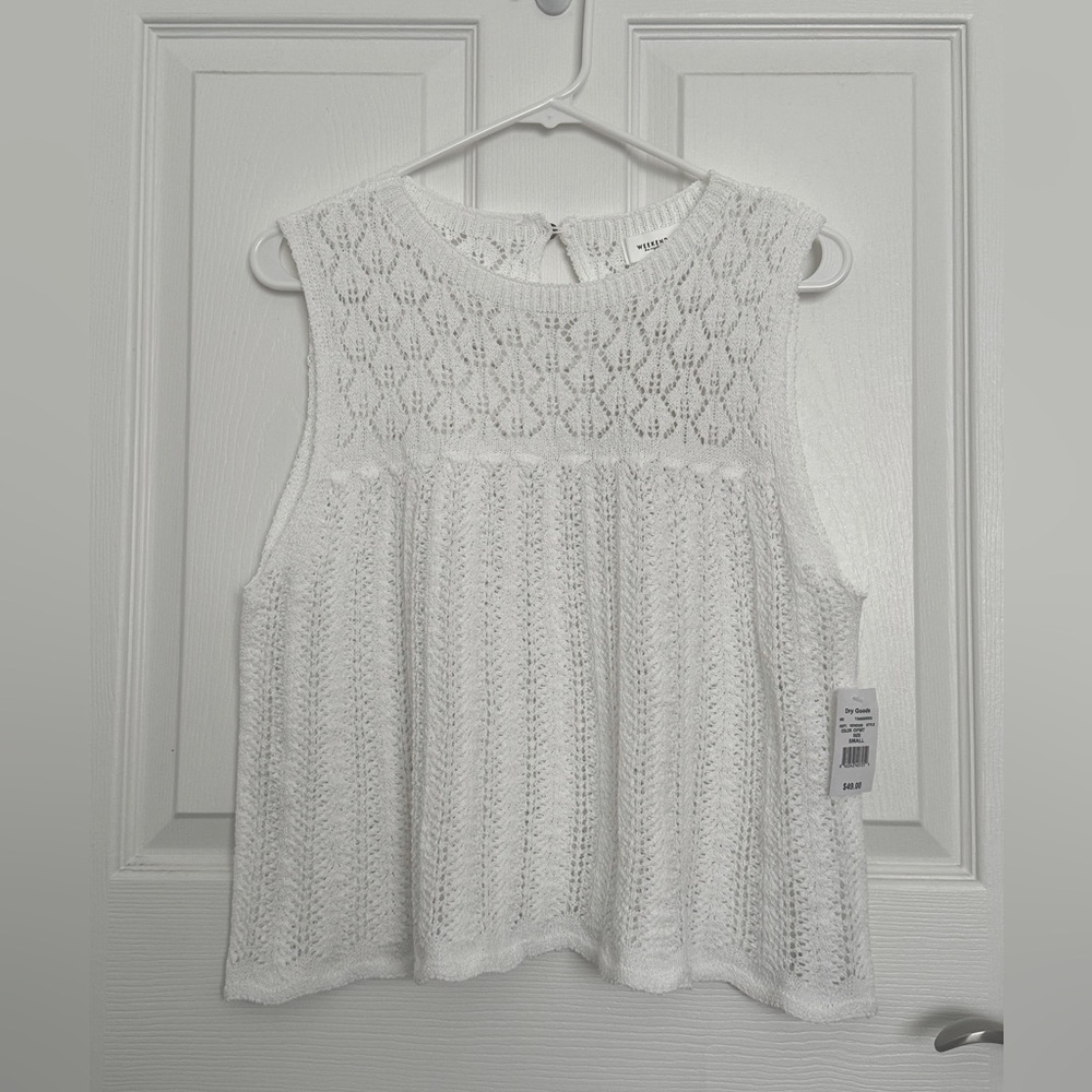 Dry Goods / Weekend Crochet Tank Tap